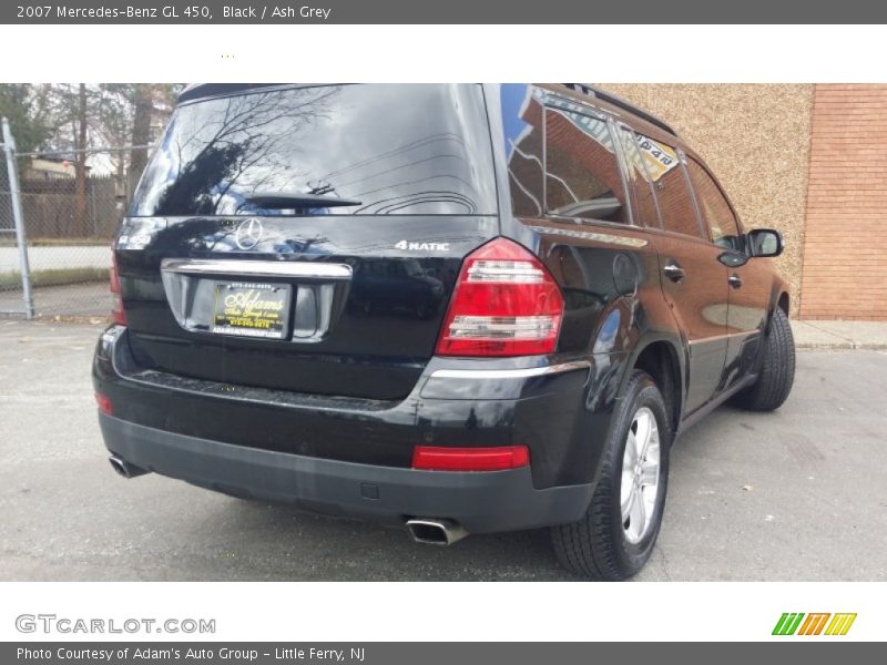 Black / Ash Grey 2007 Mercedes-Benz GL 450
