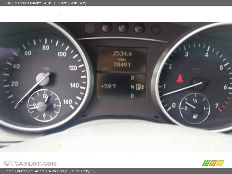 Black / Ash Grey 2007 Mercedes-Benz GL 450