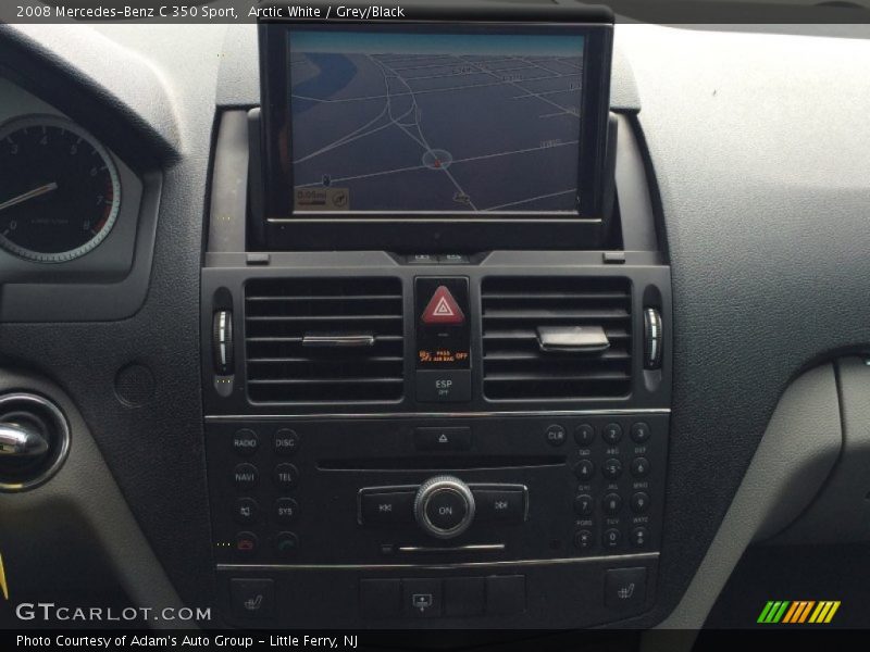Arctic White / Grey/Black 2008 Mercedes-Benz C 350 Sport