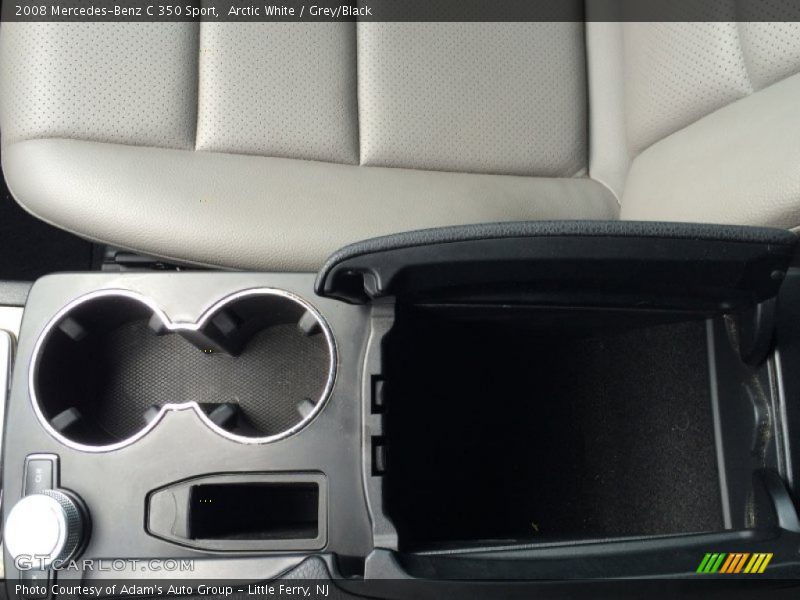 Arctic White / Grey/Black 2008 Mercedes-Benz C 350 Sport