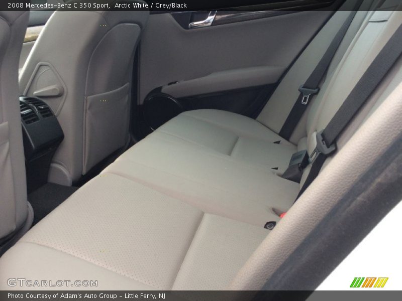 Arctic White / Grey/Black 2008 Mercedes-Benz C 350 Sport