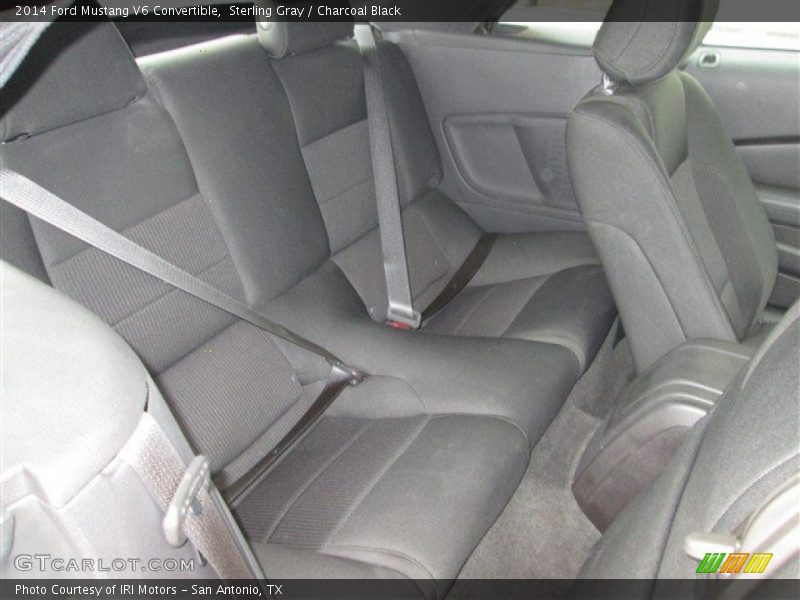 Sterling Gray / Charcoal Black 2014 Ford Mustang V6 Convertible