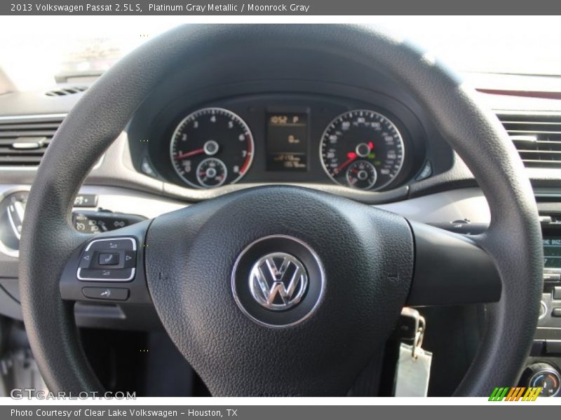 Platinum Gray Metallic / Moonrock Gray 2013 Volkswagen Passat 2.5L S