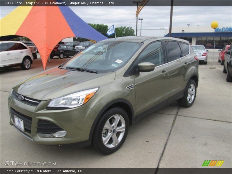 Ginger Ale / Charcoal Black 2014 Ford Escape SE 2.0L EcoBoost