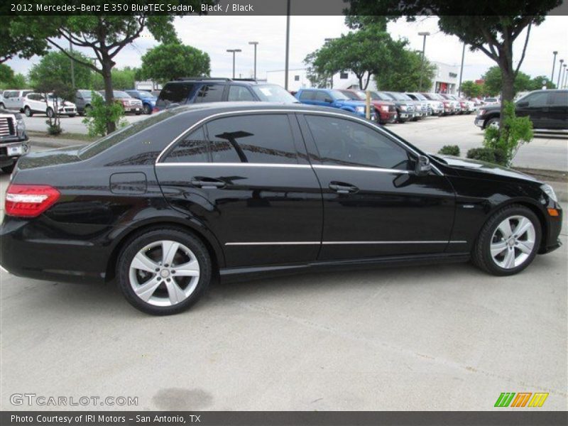 Black / Black 2012 Mercedes-Benz E 350 BlueTEC Sedan