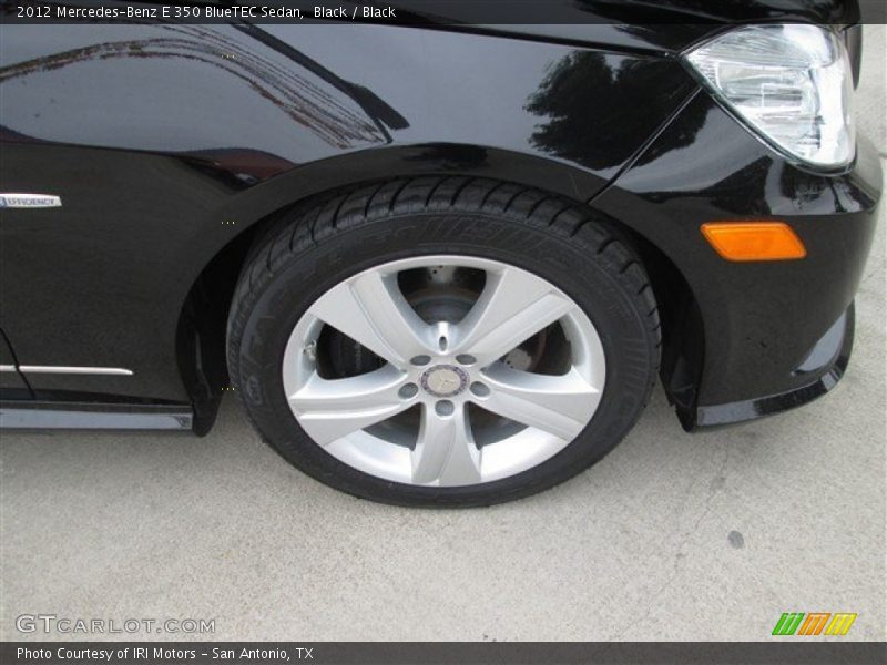 Black / Black 2012 Mercedes-Benz E 350 BlueTEC Sedan