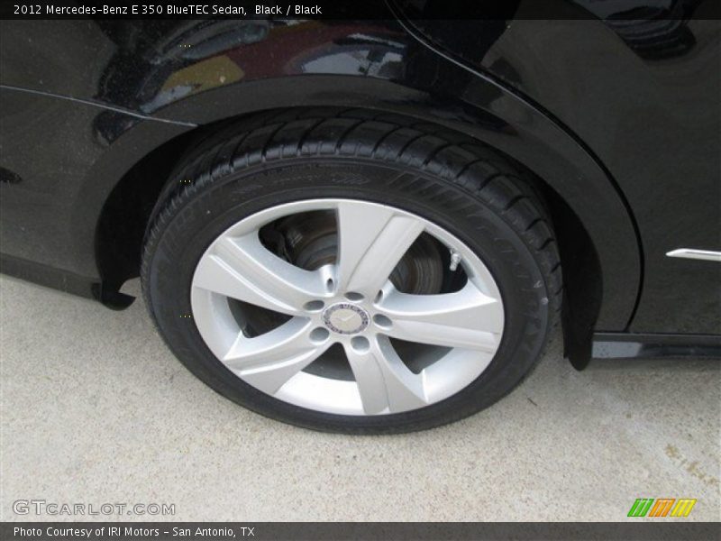 Black / Black 2012 Mercedes-Benz E 350 BlueTEC Sedan