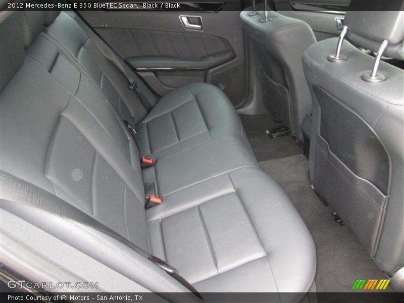 Black / Black 2012 Mercedes-Benz E 350 BlueTEC Sedan