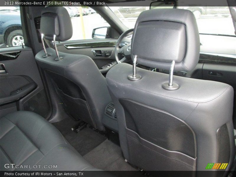 Black / Black 2012 Mercedes-Benz E 350 BlueTEC Sedan
