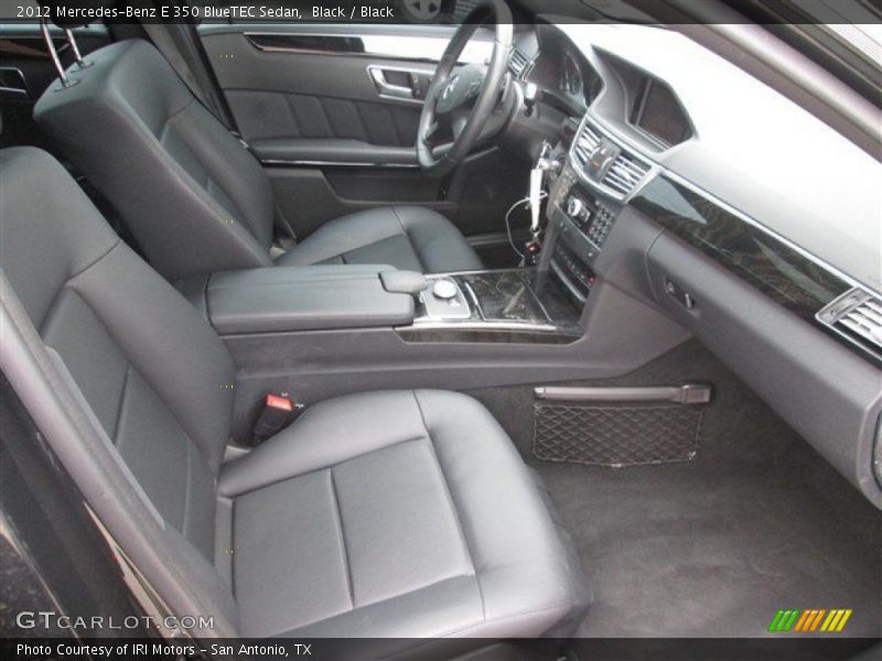 Black / Black 2012 Mercedes-Benz E 350 BlueTEC Sedan