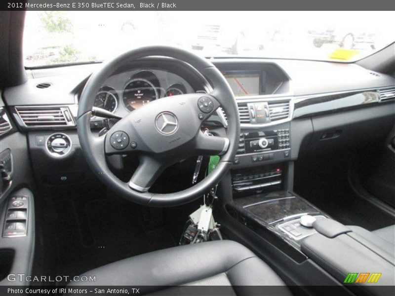 Black / Black 2012 Mercedes-Benz E 350 BlueTEC Sedan