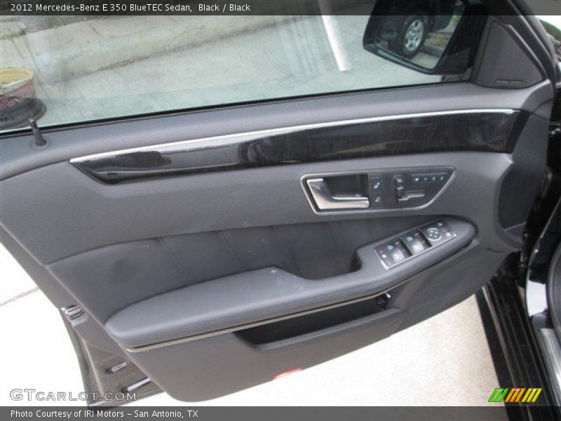 Black / Black 2012 Mercedes-Benz E 350 BlueTEC Sedan