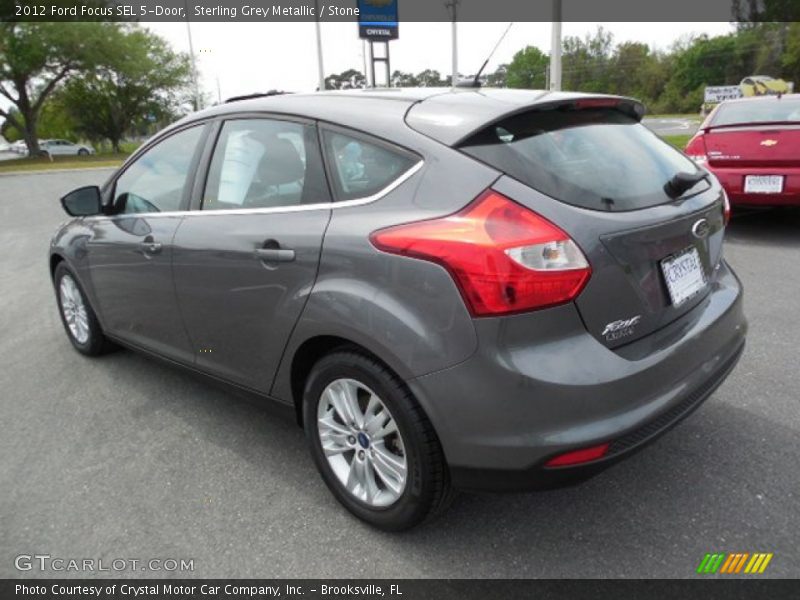 Sterling Grey Metallic / Stone 2012 Ford Focus SEL 5-Door