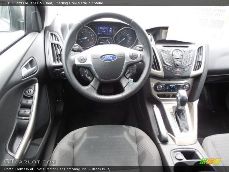 Sterling Grey Metallic / Stone 2012 Ford Focus SEL 5-Door
