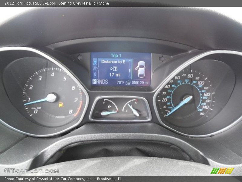 Sterling Grey Metallic / Stone 2012 Ford Focus SEL 5-Door