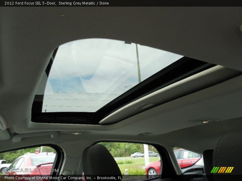 Sterling Grey Metallic / Stone 2012 Ford Focus SEL 5-Door