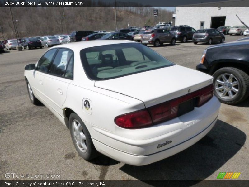 White / Medium Gray 2004 Buick Regal LS