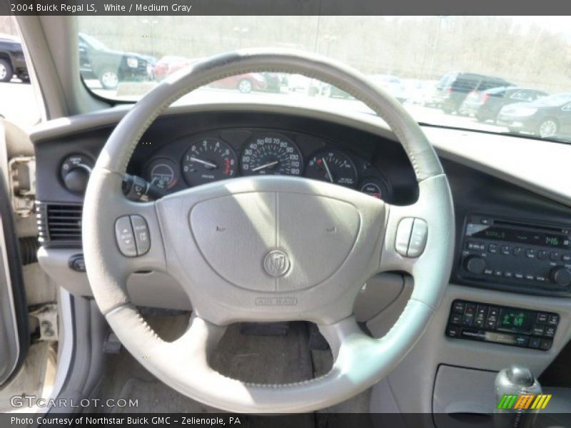 White / Medium Gray 2004 Buick Regal LS