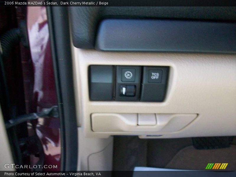 Dark Cherry Metallic / Beige 2006 Mazda MAZDA6 s Sedan