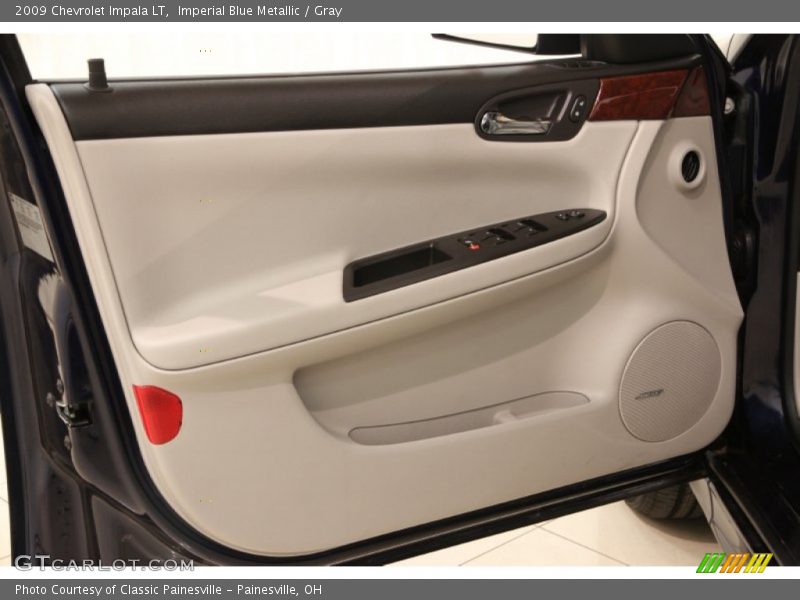 Imperial Blue Metallic / Gray 2009 Chevrolet Impala LT