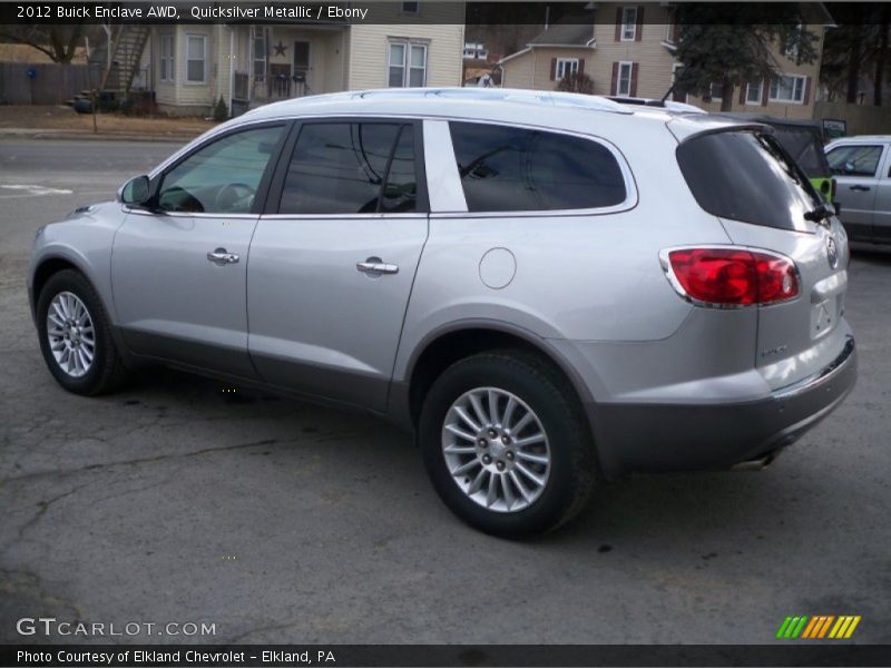 Quicksilver Metallic / Ebony 2012 Buick Enclave AWD