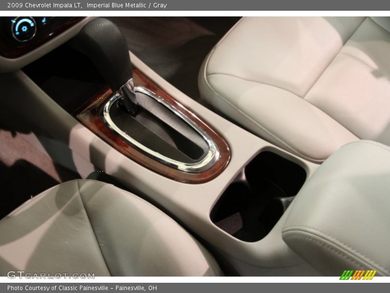 Imperial Blue Metallic / Gray 2009 Chevrolet Impala LT