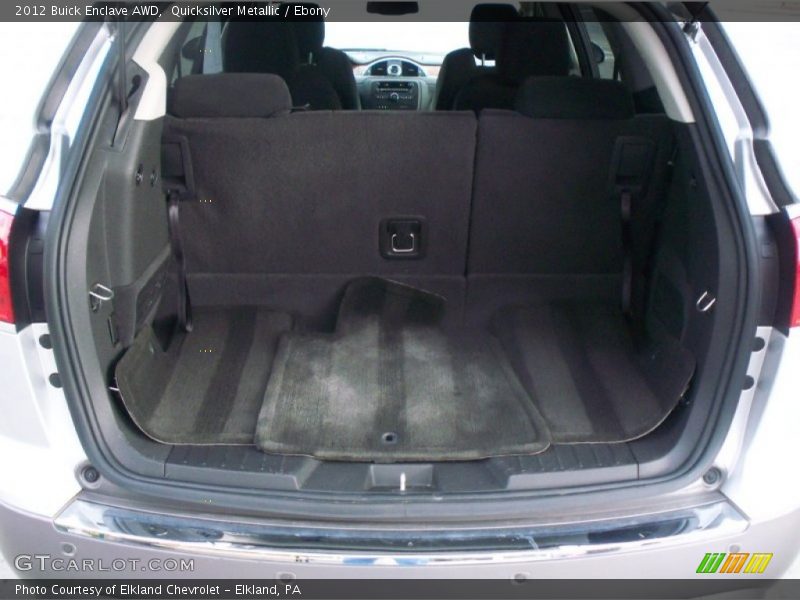 Quicksilver Metallic / Ebony 2012 Buick Enclave AWD