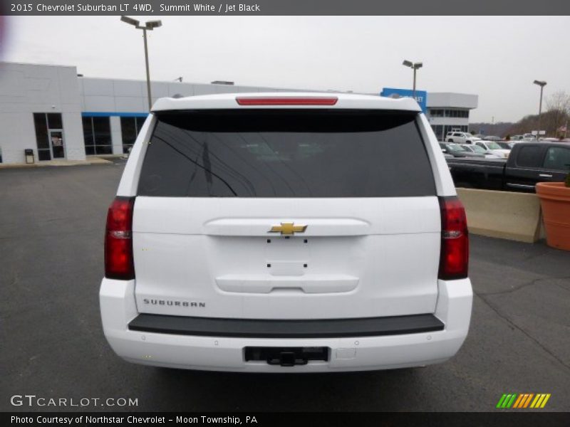 Summit White / Jet Black 2015 Chevrolet Suburban LT 4WD