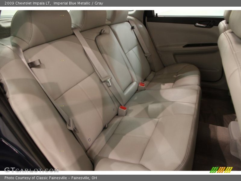 Imperial Blue Metallic / Gray 2009 Chevrolet Impala LT