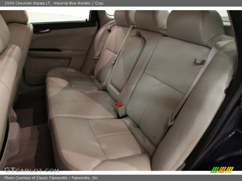 Imperial Blue Metallic / Gray 2009 Chevrolet Impala LT