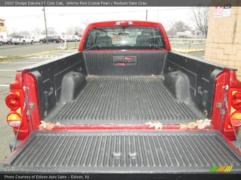 Inferno Red Crystal Pearl / Medium Slate Gray 2007 Dodge Dakota ST Club Cab