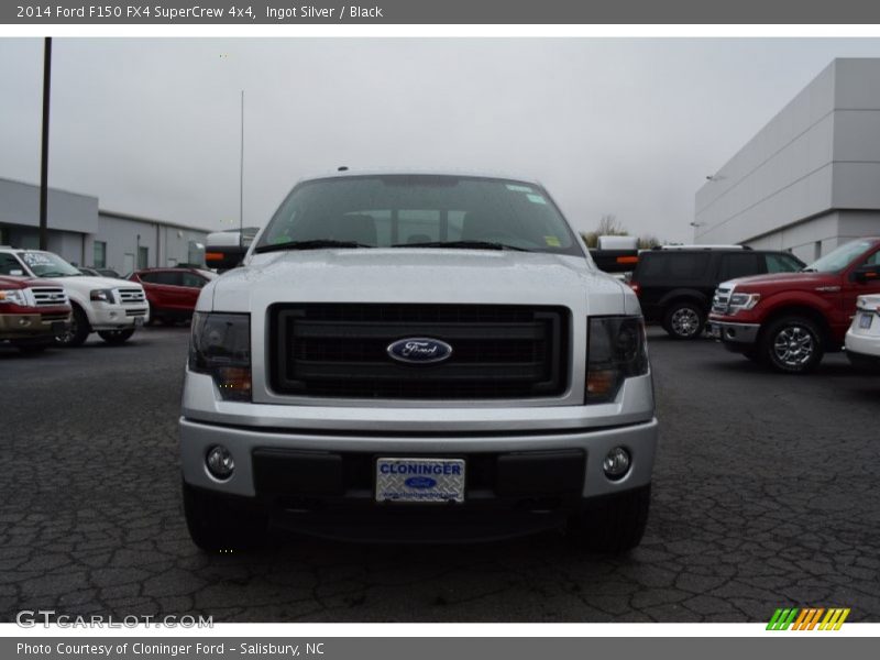Ingot Silver / Black 2014 Ford F150 FX4 SuperCrew 4x4