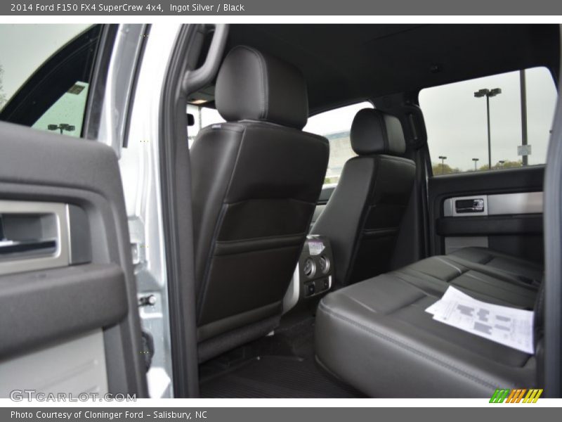 Ingot Silver / Black 2014 Ford F150 FX4 SuperCrew 4x4