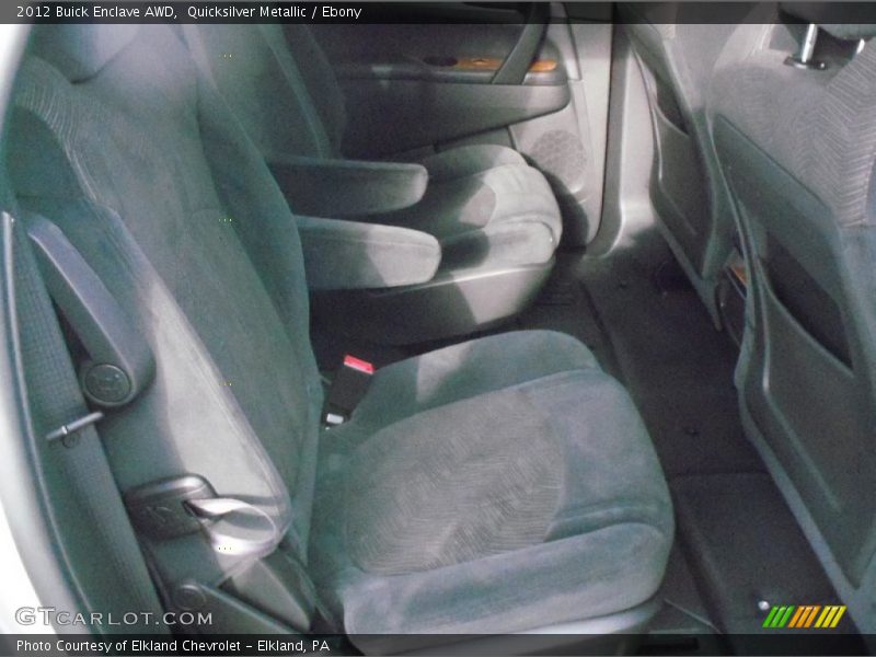 Quicksilver Metallic / Ebony 2012 Buick Enclave AWD