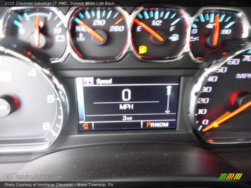 Summit White / Jet Black 2015 Chevrolet Suburban LT 4WD