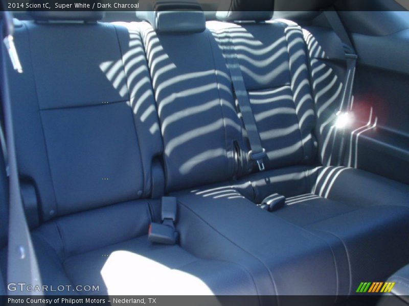 Super White / Dark Charcoal 2014 Scion tC