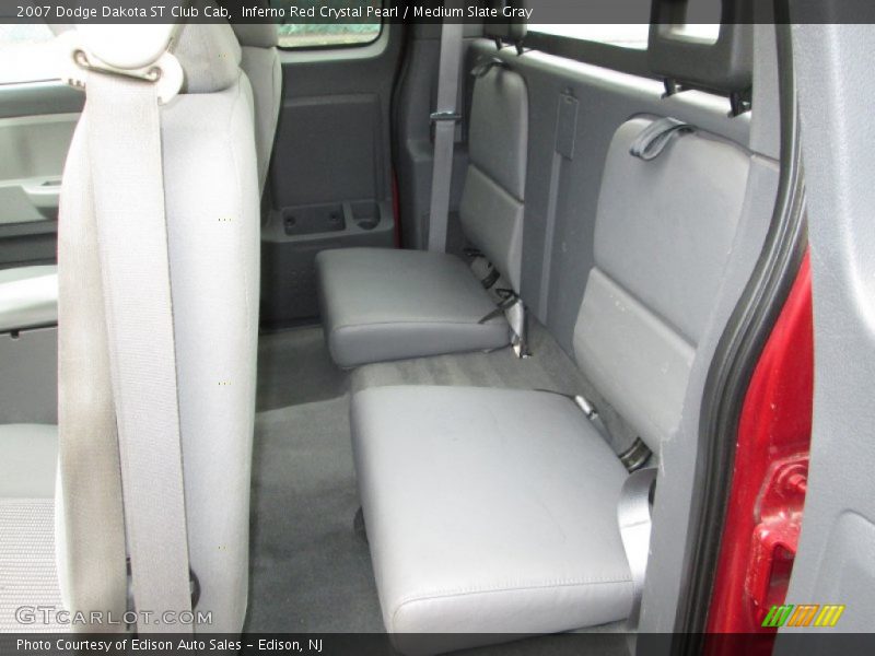 Inferno Red Crystal Pearl / Medium Slate Gray 2007 Dodge Dakota ST Club Cab