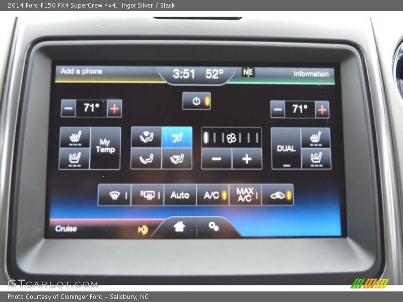 Ingot Silver / Black 2014 Ford F150 FX4 SuperCrew 4x4