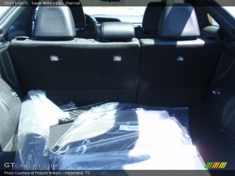 Super White / Dark Charcoal 2014 Scion tC
