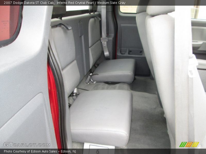 Inferno Red Crystal Pearl / Medium Slate Gray 2007 Dodge Dakota ST Club Cab