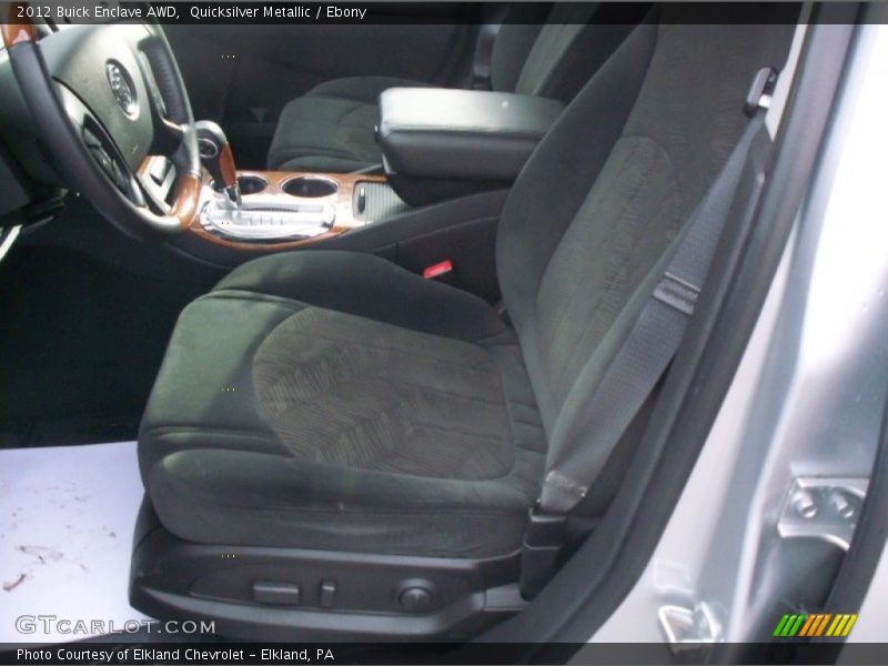 Quicksilver Metallic / Ebony 2012 Buick Enclave AWD