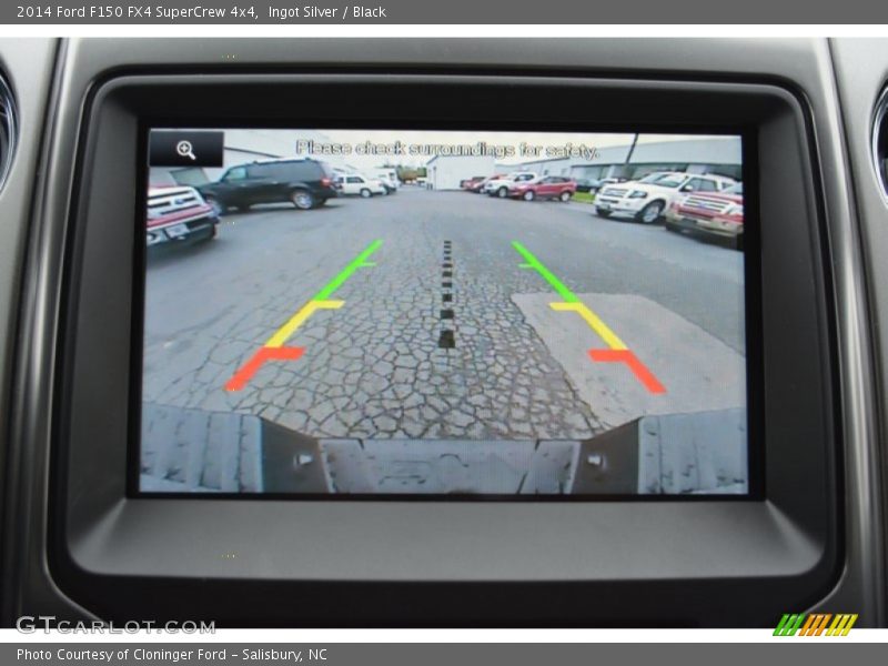 Ingot Silver / Black 2014 Ford F150 FX4 SuperCrew 4x4