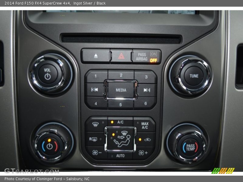 Ingot Silver / Black 2014 Ford F150 FX4 SuperCrew 4x4