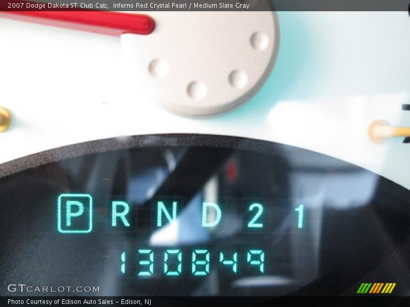 Inferno Red Crystal Pearl / Medium Slate Gray 2007 Dodge Dakota ST Club Cab