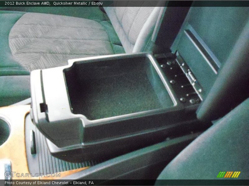 Quicksilver Metallic / Ebony 2012 Buick Enclave AWD