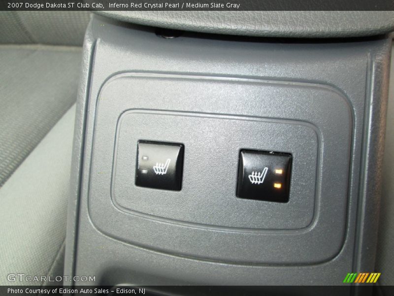 Inferno Red Crystal Pearl / Medium Slate Gray 2007 Dodge Dakota ST Club Cab