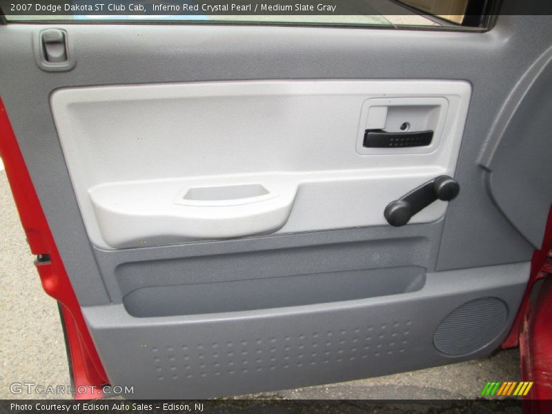 Inferno Red Crystal Pearl / Medium Slate Gray 2007 Dodge Dakota ST Club Cab