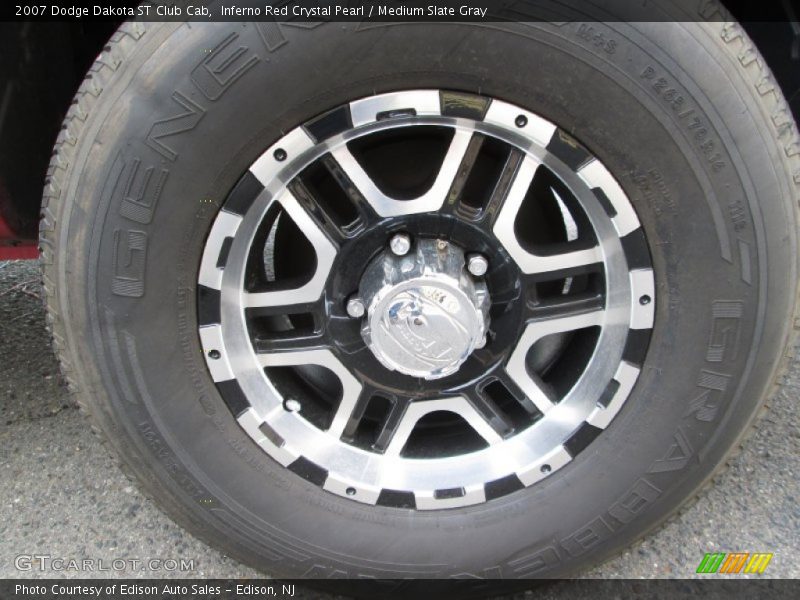 Inferno Red Crystal Pearl / Medium Slate Gray 2007 Dodge Dakota ST Club Cab