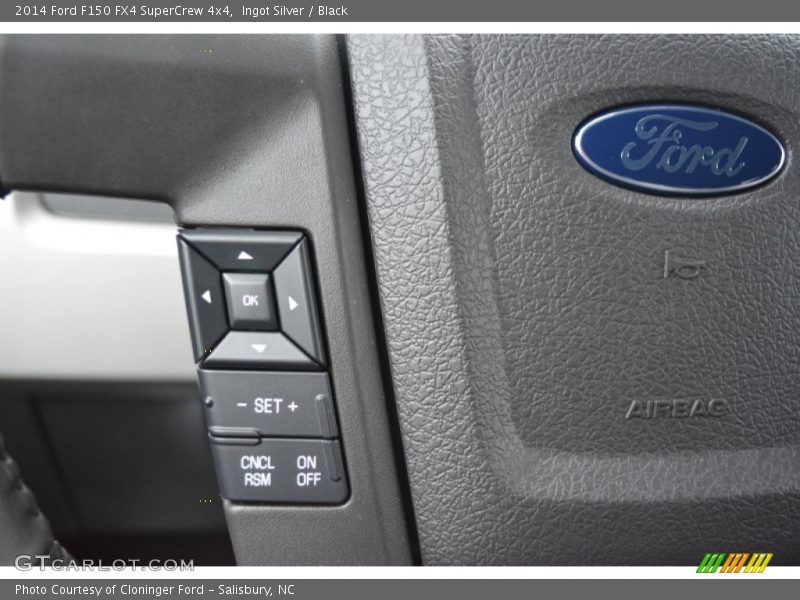 Ingot Silver / Black 2014 Ford F150 FX4 SuperCrew 4x4