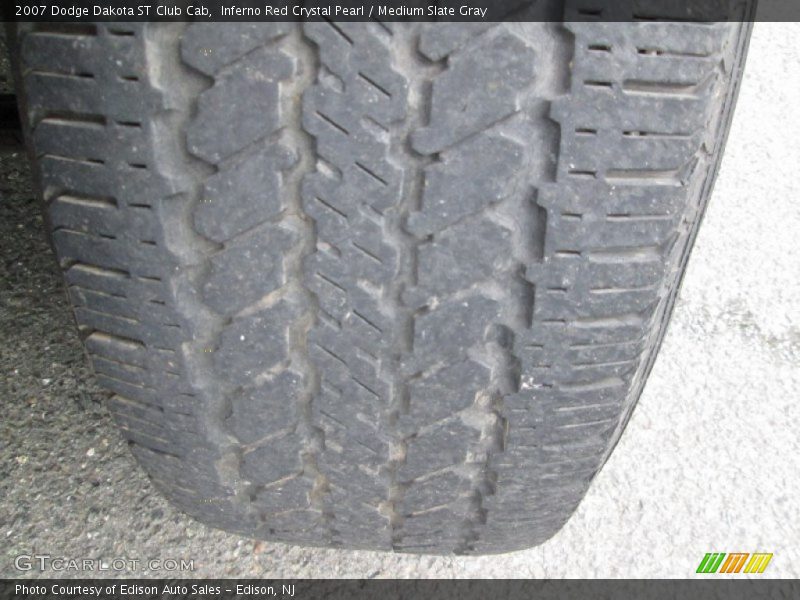 Inferno Red Crystal Pearl / Medium Slate Gray 2007 Dodge Dakota ST Club Cab